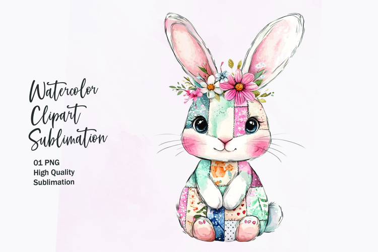 Cute Bunny Clipart  Image 4