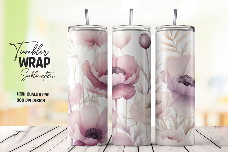 Soft Pink Tumbler Wrap