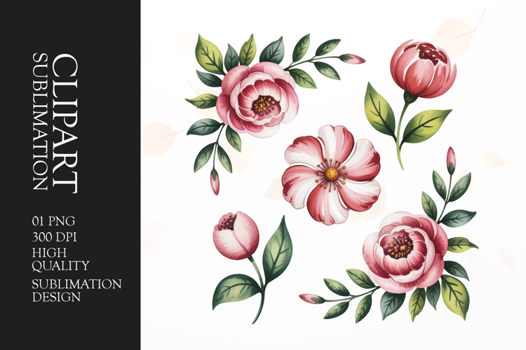 Rose Flower Clipart