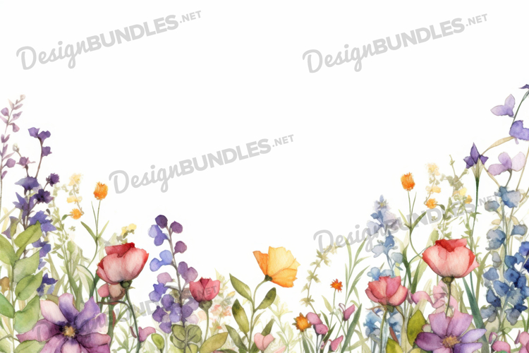 Wildflower Clipart Image 4