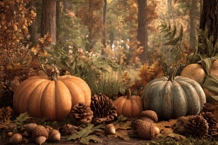 Pumpkin Texture Image 12