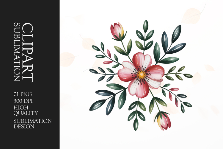 Pink Flower Png Image 6