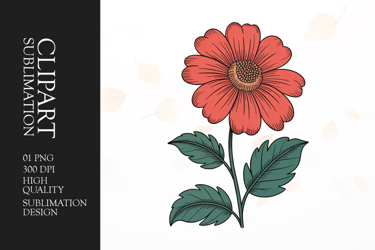 Red Flower Png Image 14