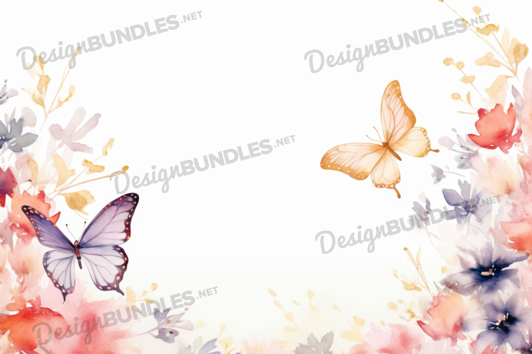 Butterfly Background Image 23