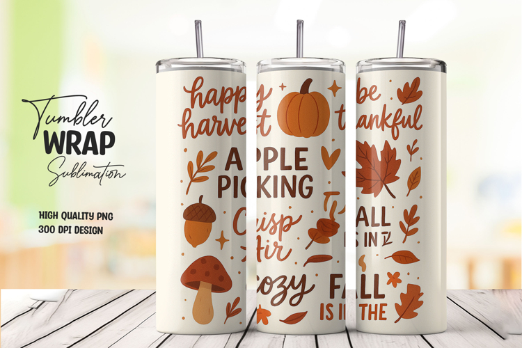 Thanksgiving Tumbler Wrap