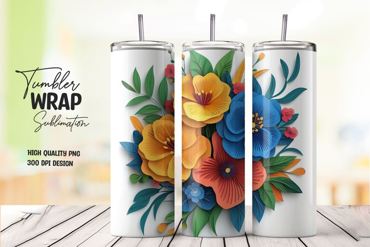 Tumbler Wrap Template Image 7