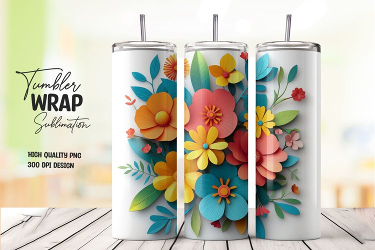 Tumbler Wrap Template Image 6