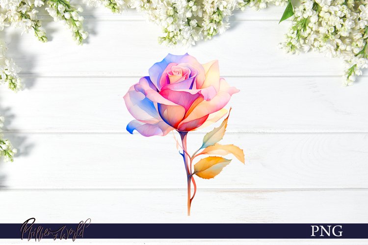 Rose Sublimation | Floral Design PNG