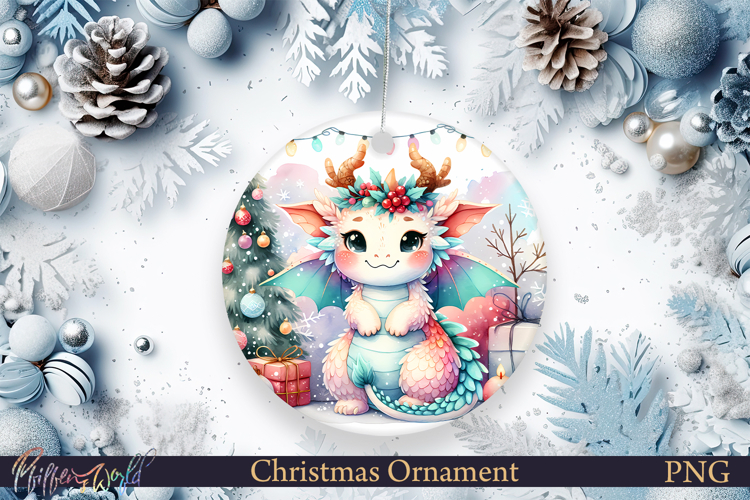 Christmas Ornament Sublimation Designs Image 21