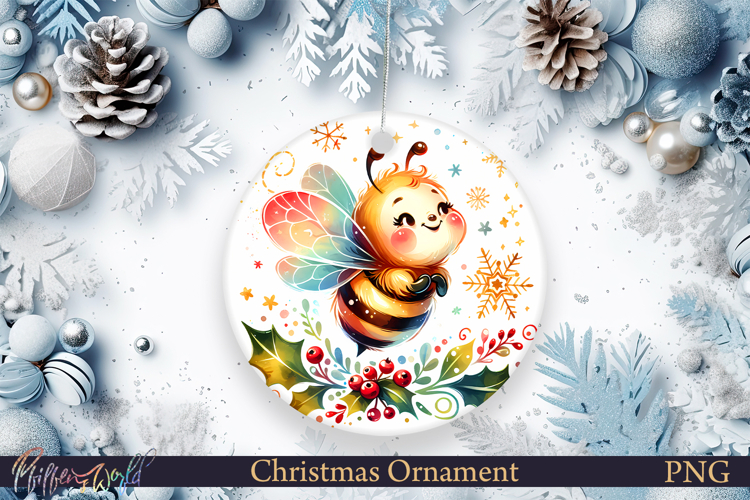 Christmas Ornament Sublimation Designs Image 24