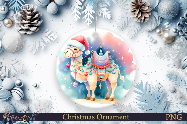 Christmas Ornament | Winter | Holiday camel