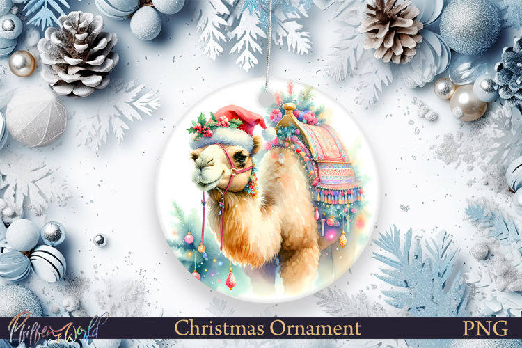 Christmas Ornament | Winter | Holiday camel