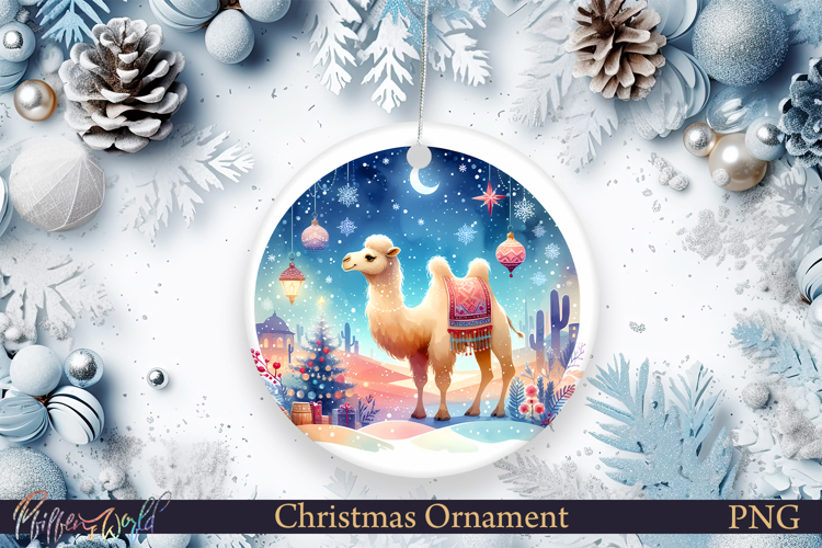 Christmas Ornament | Winter | Holiday came at night
