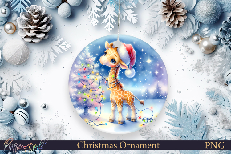 Christmas Ornament Sublimation Designs Image 4