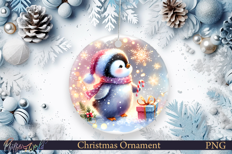 Christmas Ornament | Cute Animal | Penguin