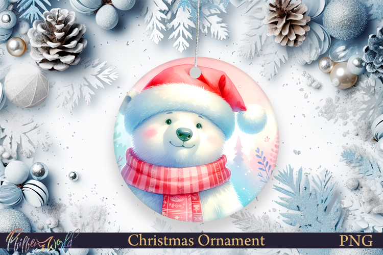 Christmas Ornament Sublimation Designs Image 11