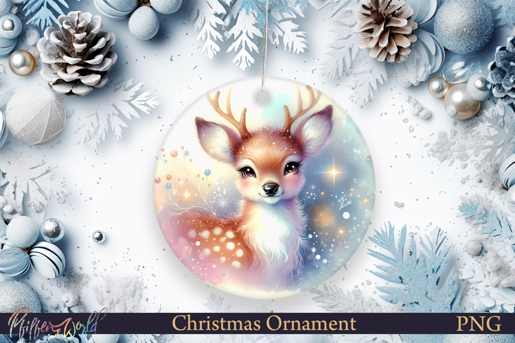 Christmas Ornament Sublimation Designs Image 12