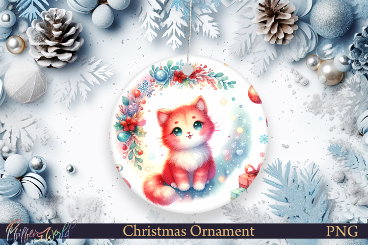 Christmas Ornament Sublimation Designs Image 14