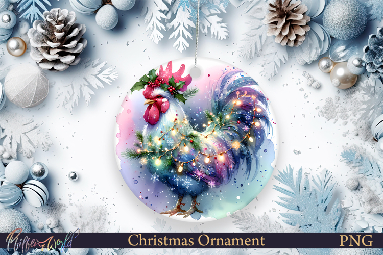 Christmas Ornament Sublimation Designs Image 16