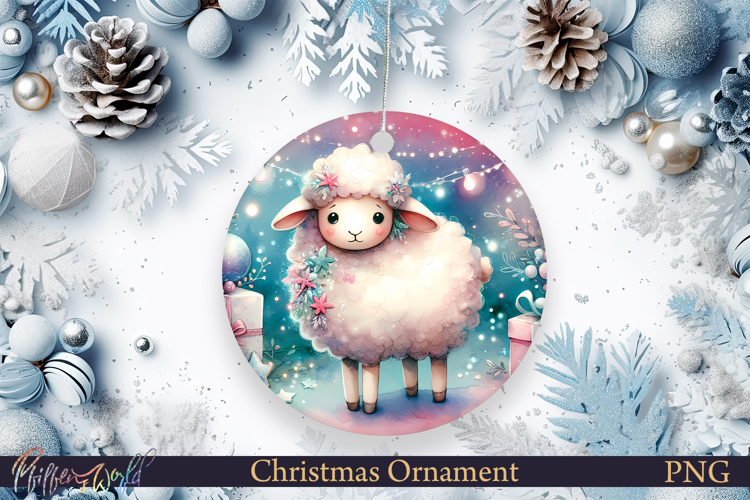 Christmas Ornament Sublimation Designs Image 15