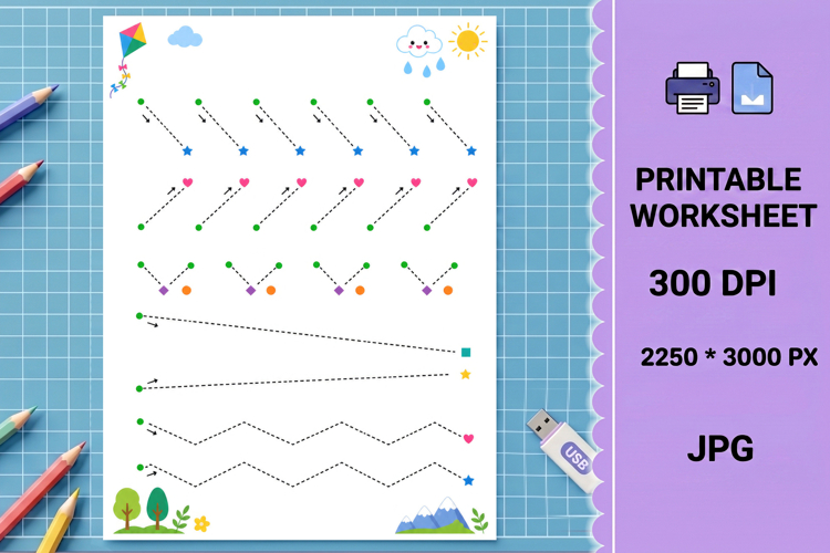 Preschool Printable Worksheet Image 3
