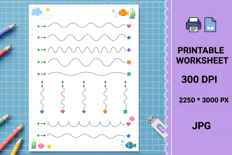 Preschool Printable Worksheet Image 2