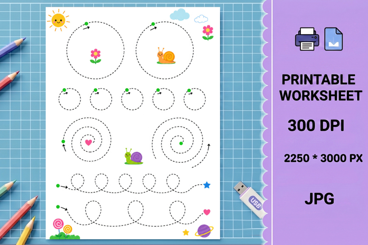 Preschool Printable Worksheet Image 21
