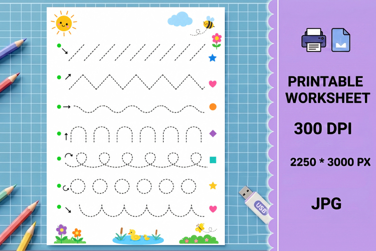 Preschool Printable Worksheet Image 19