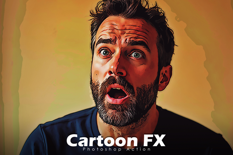 Cartoon FX Photoshop Action