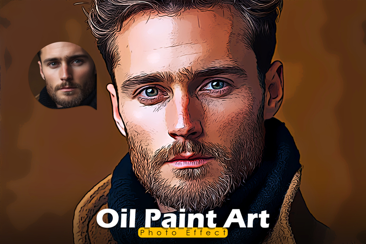 Oil Paint Art Effect