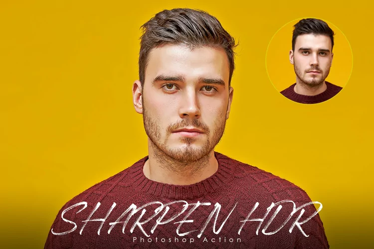 Sharpen HDR Photoshop Action