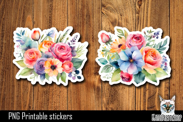 Flower Sticker Png Image 24