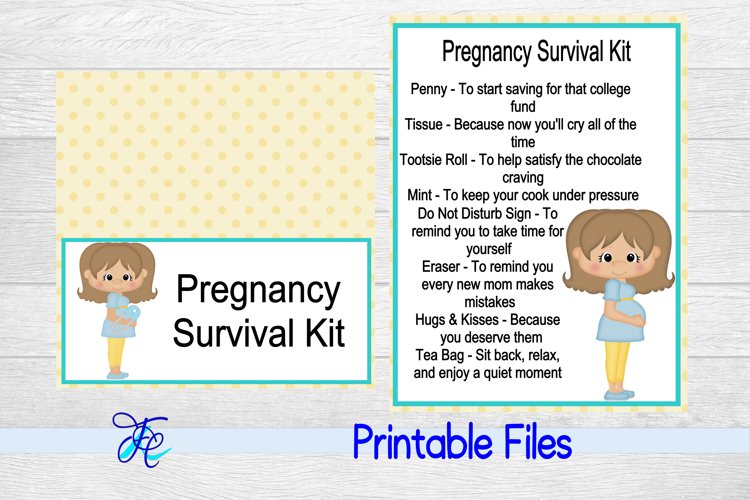 Pregnancy Survival Kit Boy (2358953)