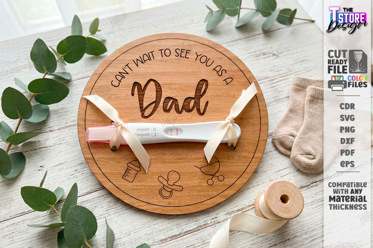 Pregnancy Announcement Svg Image 21