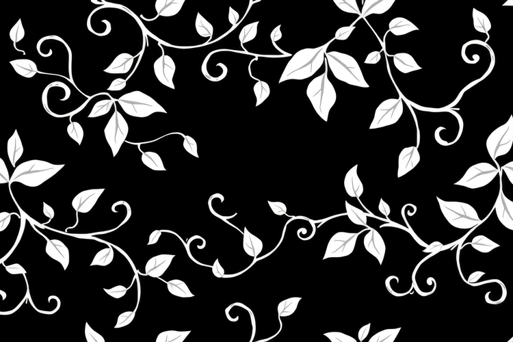 Black Vine Clipart Image 7