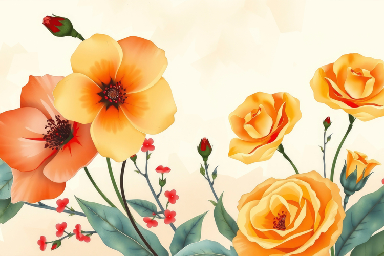 Floral Clipart Image 16