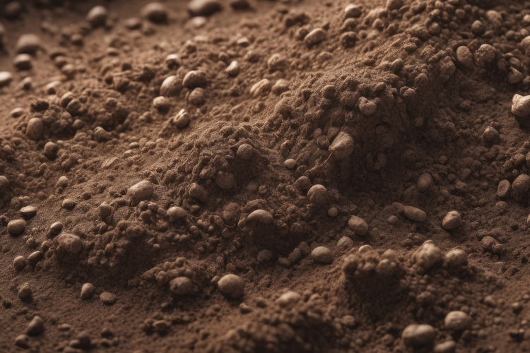 Fine Ground Soil Background