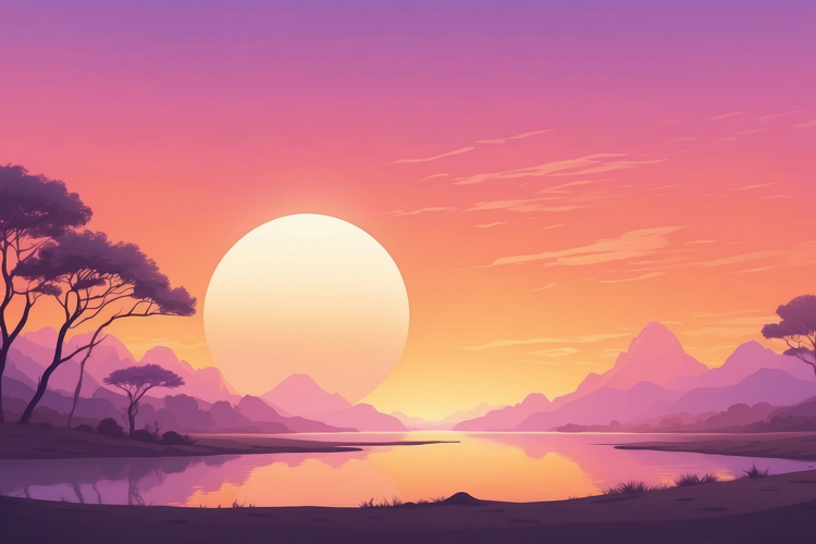 Sunset Background Image 2