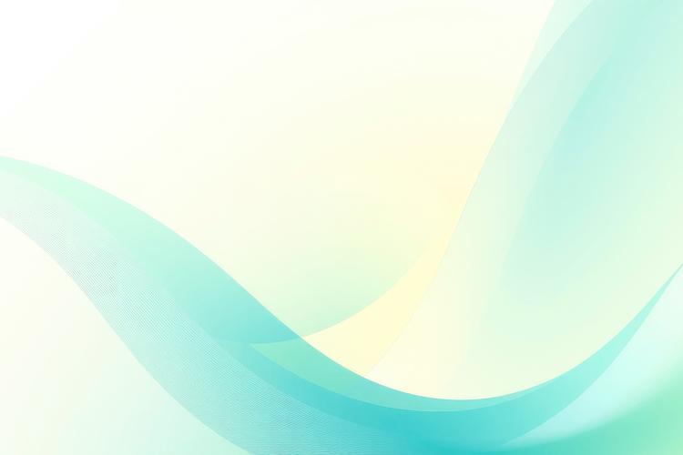 Green Aqua Soft Waves Abstract Background