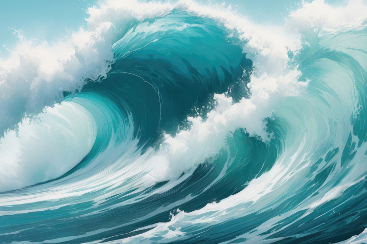Wave Background Image 4