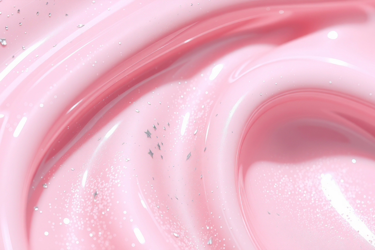 Pink Swirl Liquid Sparkle Background