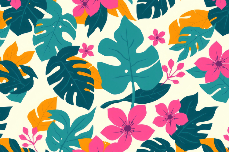 Jungle Leaves Clipart Image 4