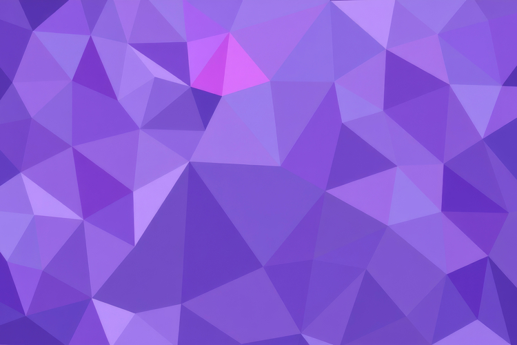 Purple Polygon Geometric Abstract Background example image 1