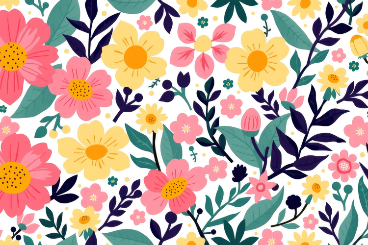 Elegant Summer Bloom Background