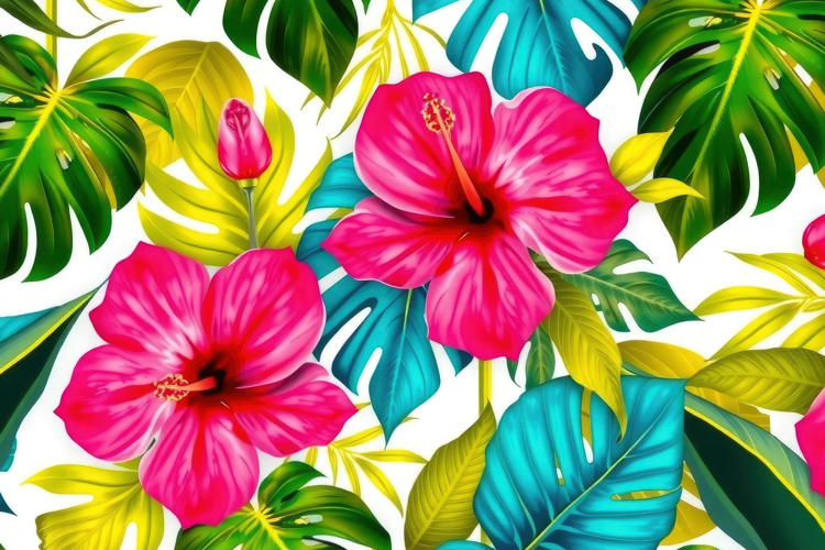 Jungle Leaves Clipart Image 24