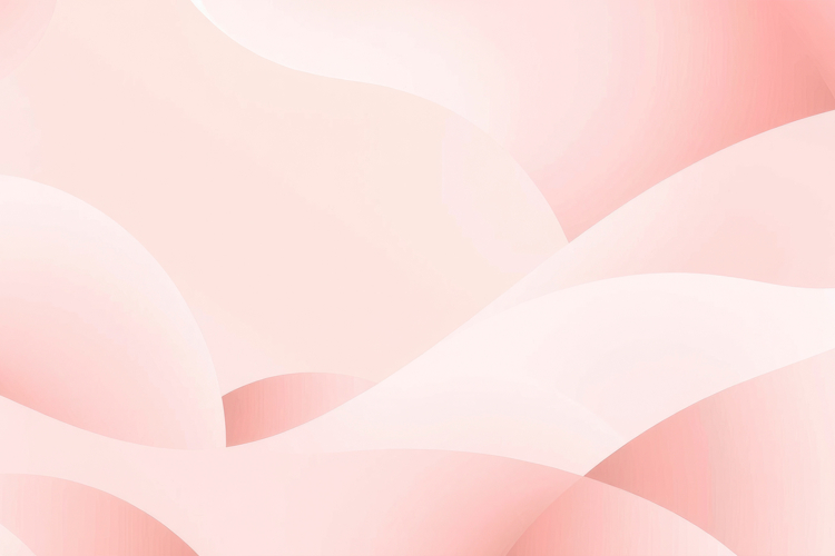 Soft Pink Abstract Wave Shapes Background