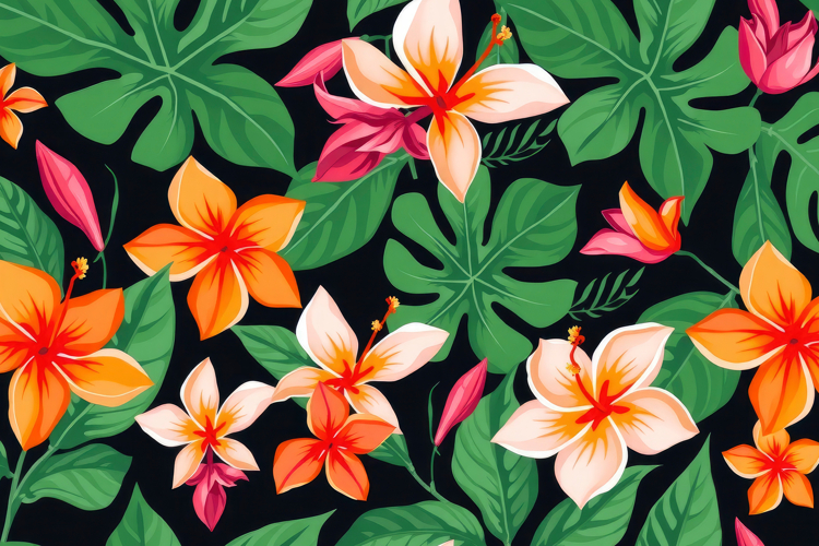Jungle Leaves Clipart Image 5
