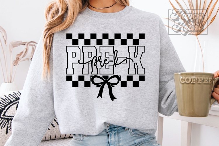 Pre Kinder Teacher Shirt SVG PNG - Back To School Pre K Era