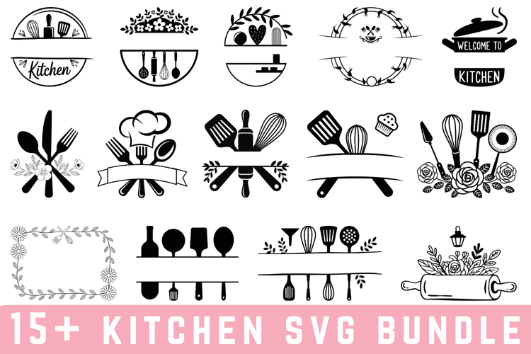 20 kitchen Svg Bundle |Kitchen SVG Cut file