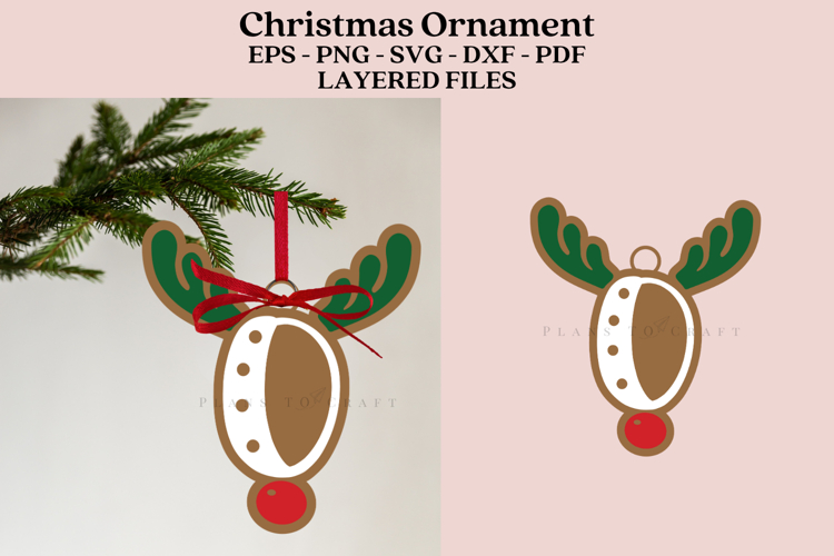 Christmas Alphabet Ornament Laser Cut SVG Files